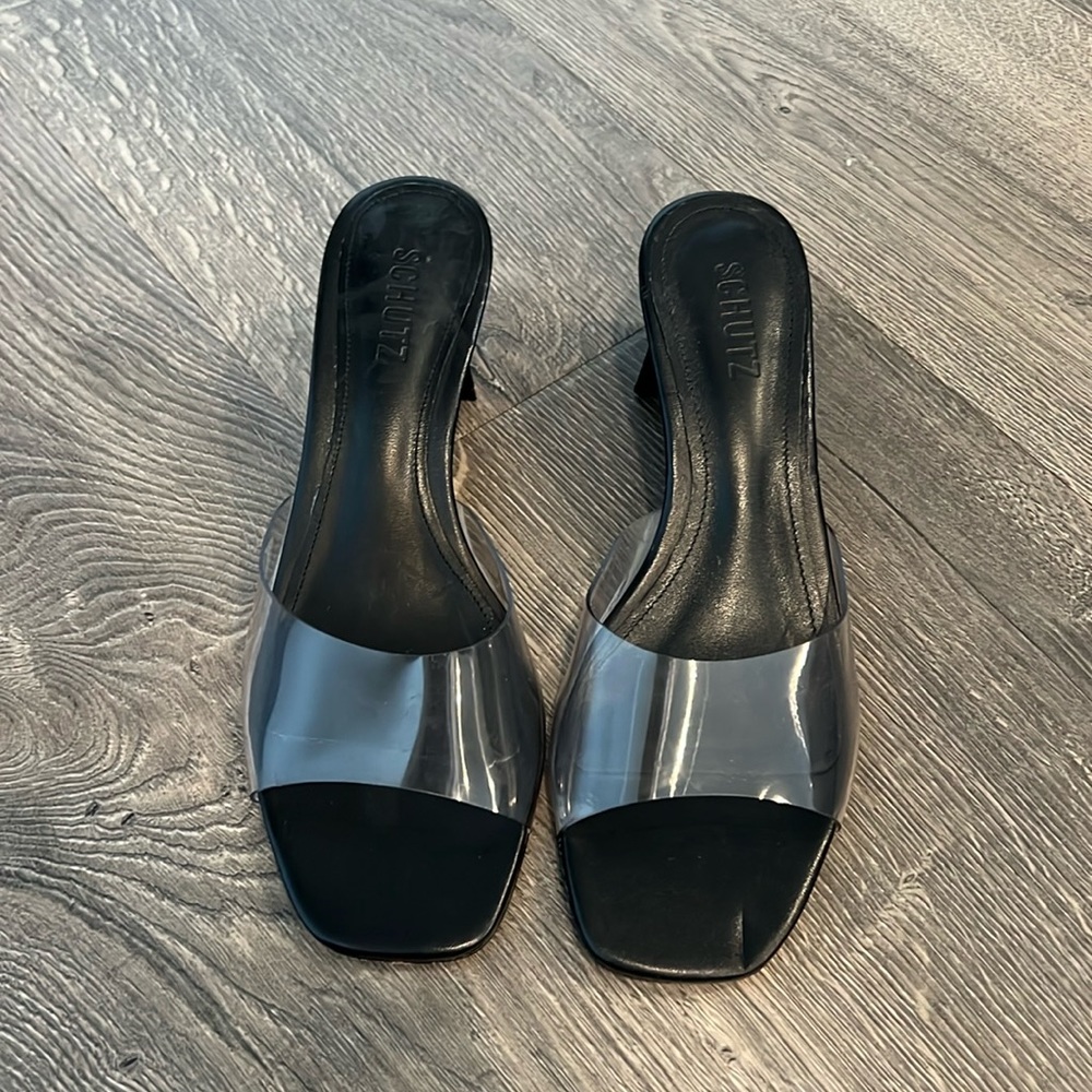 Schutz women’s slip on sandals size 8.5